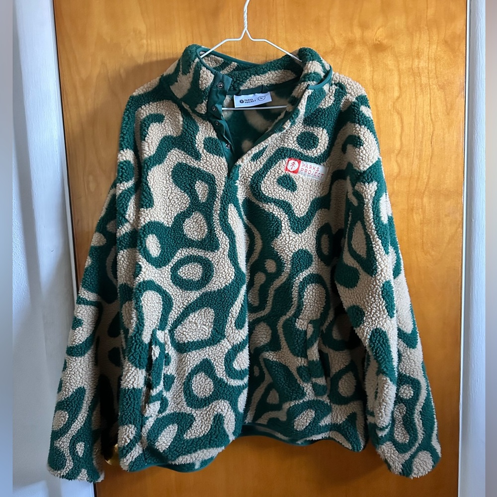 Parks Project Yellowstone Geysers Trail High Pile Fleece